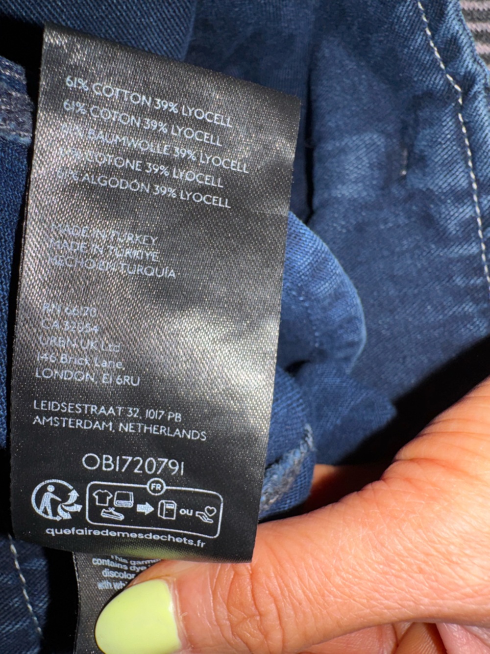 WE THE FREE Amsterdam Belted High Waist Barrel Wide Leg Jeans  - SMALL FLAW - Picture 11 of 15